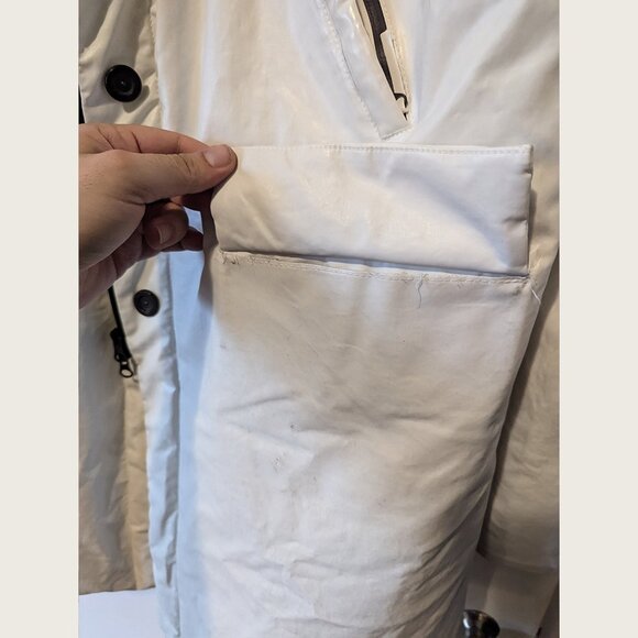 KASSL EDITIONS - Oversized unisex off white puffer coat - Sz M - Picture 8 of 15